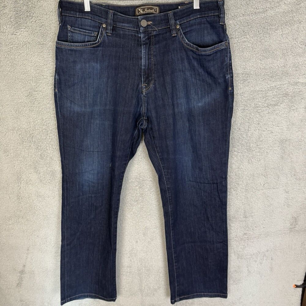 34 Heritage Charisma Jeans Mens‎ 38x28 Blue Comfort Classic Pants